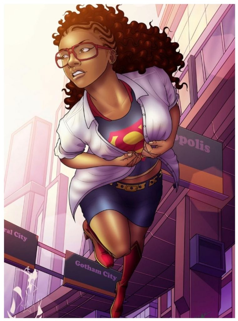 black super woman